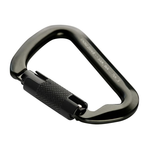 M-TAC® Key-Lock Karabiner Seitenansicht auf weissem Hintergrund
